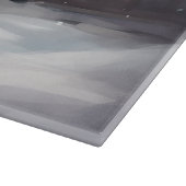 Planche À Découper Bichon Frise Dog à Noël de neige (Coin)