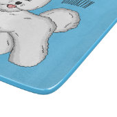 Planche À Découper Bichon frise dog dessin animé (Coin)