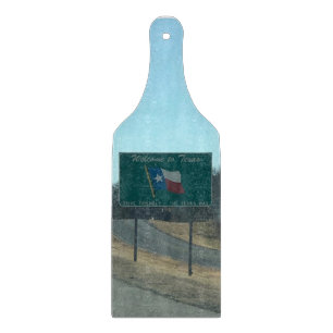 Planche À Découper Bienvenue au Texas Cutting Board