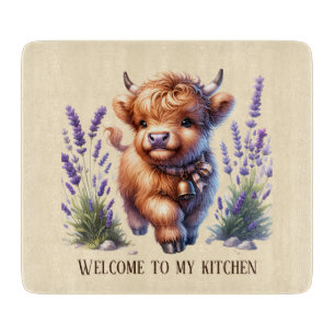 Planche À Découper Bienvenue dans la cuisine des amoureux des vaches