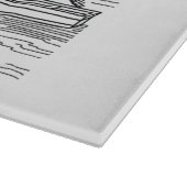 Planche À Découper Bienvenue dans le Lakehouse Custom Text (Coin)