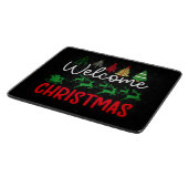 Planche À Découper Bienvenue Noël-84964 (Coin)