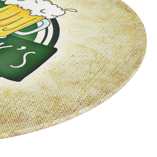 Planche À Découper Bières du jour Saint Patrick (Coin)