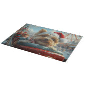 Planche À Découper Biewer Terrier Dog Roller Dessous de verre Noël (Coin)