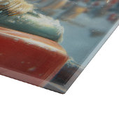 Planche À Découper Biewer Terrier Dog Roller Dessous de verre Noël (Coin)