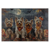 Planche À Découper Biewer Terrier Halloween Éffrayant (Devant)