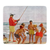 Planche À Découper Big Pole Little Fish par Richard Sargent (Devant)