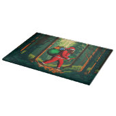 Planche À Découper Bigfoot Santa Claus sac de cadeaux Rectangulaire (Coin)