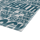 Planche À Découper Bio Nuage de Mots Texte Modèle Biodiversité (Coin)