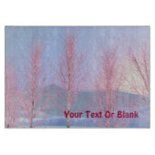 Planche À Découper Birch à la crème de framboise (Devant)