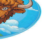 Planche À Découper Bison de dessin animé mignon (Coin)