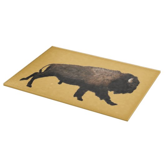 Planche À Découper Bison galopant (Coin)