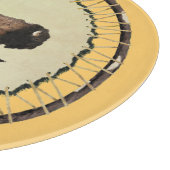 Planche À Découper Bison galopant (Coin)