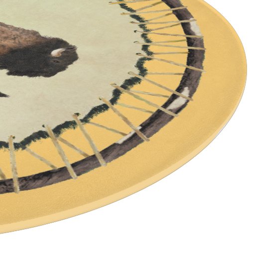 Planche À Découper Bison galopant (Coin)