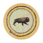 Planche À Découper Bison galopant (Devant)
