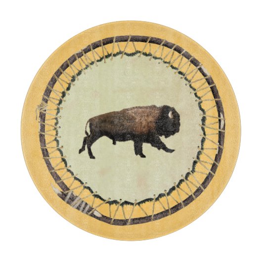 Planche À Découper Bison galopant (Devant)