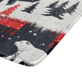 Planche À Découper Bison rouge Plaids Ours polaire (Coin)