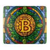 Planche À Découper Bitcoin Cutting Board (Devant)