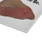 Planche À Découper Bite Me Funny Steak Beef Pun Joke (Coin)