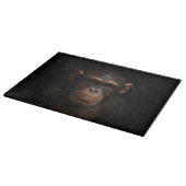Planche À Découper Black 4 Luxe Glass cutting board Serene Chimpanzee (Coin)