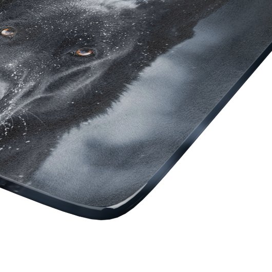 Planche À Découper Black German Shepherd (Coin)