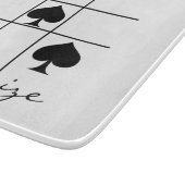 Planche À Découper Black Spades Tic Tac Toe Thunder_Cove (Coin)