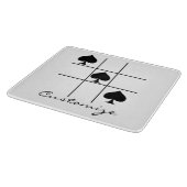 Planche À Découper Black Spades Tic Tac Toe Thunder_Cove (Coin)