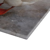 Planche à découper blanc d'oies (Coin)
