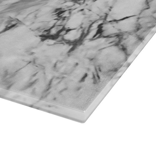 Planche À Découper Blanc marbre (Coin)