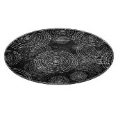 Planche À Découper Blanc Noir : Formes Rondes Simples. (Coin)