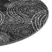 Planche À Découper Blanc Noir : Formes Rondes Simples. (Coin)