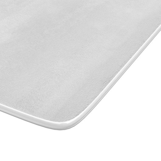 Planche à découper blanche solide (Coin)