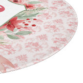 Planche À Découper Blason de vacances Grandmillennial | Monogramme de (Coin)