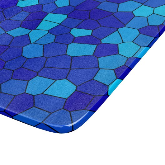 PLANCHE À DÉCOUPER BLEU (Coin)