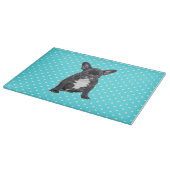 Planche À Découper Bleu Bleu Bleu Bleu Pois mignon (Coin)