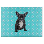 Planche À Découper Bleu Bleu Bleu Bleu Pois mignon (Devant)