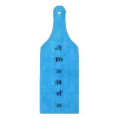 Planche À Découper Bleu chic (Devant)