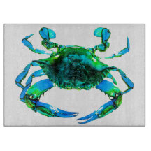 Bleu Crabe - Coupe de verre