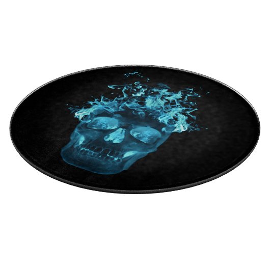 Planche À Découper Bleu crâne coupe-feu (Coin)
