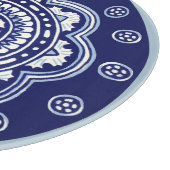 Planche À Découper Bleu et Blanc Talavera Five (Coin)