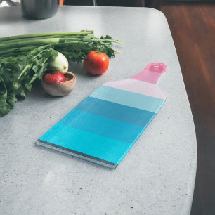Planche À Découper Bleu et rose Tons