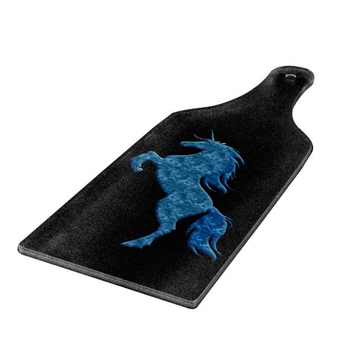 Planche À Découper Bleu Fire Unicorn Coupe Board (Coin)