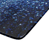 Planche À Découper Bleu foncé brillant faux parties scintillant scint (Coin)