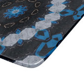 Planche À Découper Bleu matin et soir (Coin)