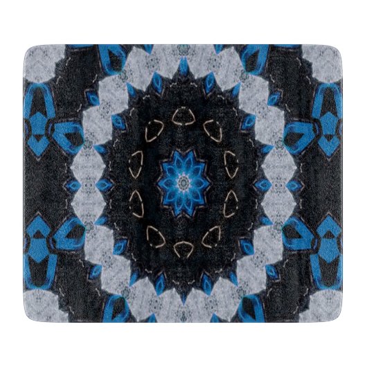 Planche À Découper Bleu matin et soir (Devant)