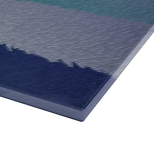 Planche À Découper bleu turquoise gris ex pastel (Coin)