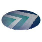 Planche À Découper bleu turquoise gris ex pastel (Coin)