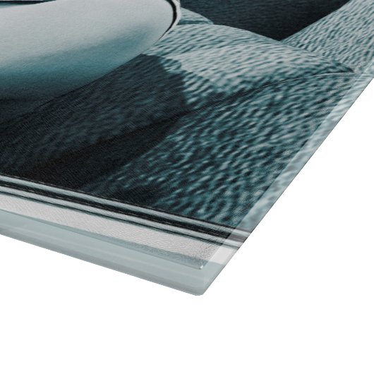 Planche À Découper Bleu vintage (Coin)