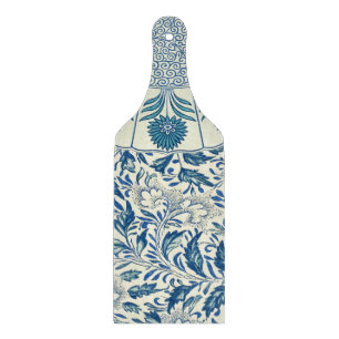 Planche À Découper Bleu Vintage Floral Asiatique : Chinoiserie Antiqu