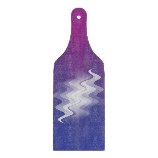 Planche À Découper Bleu violet blanc (Devant)